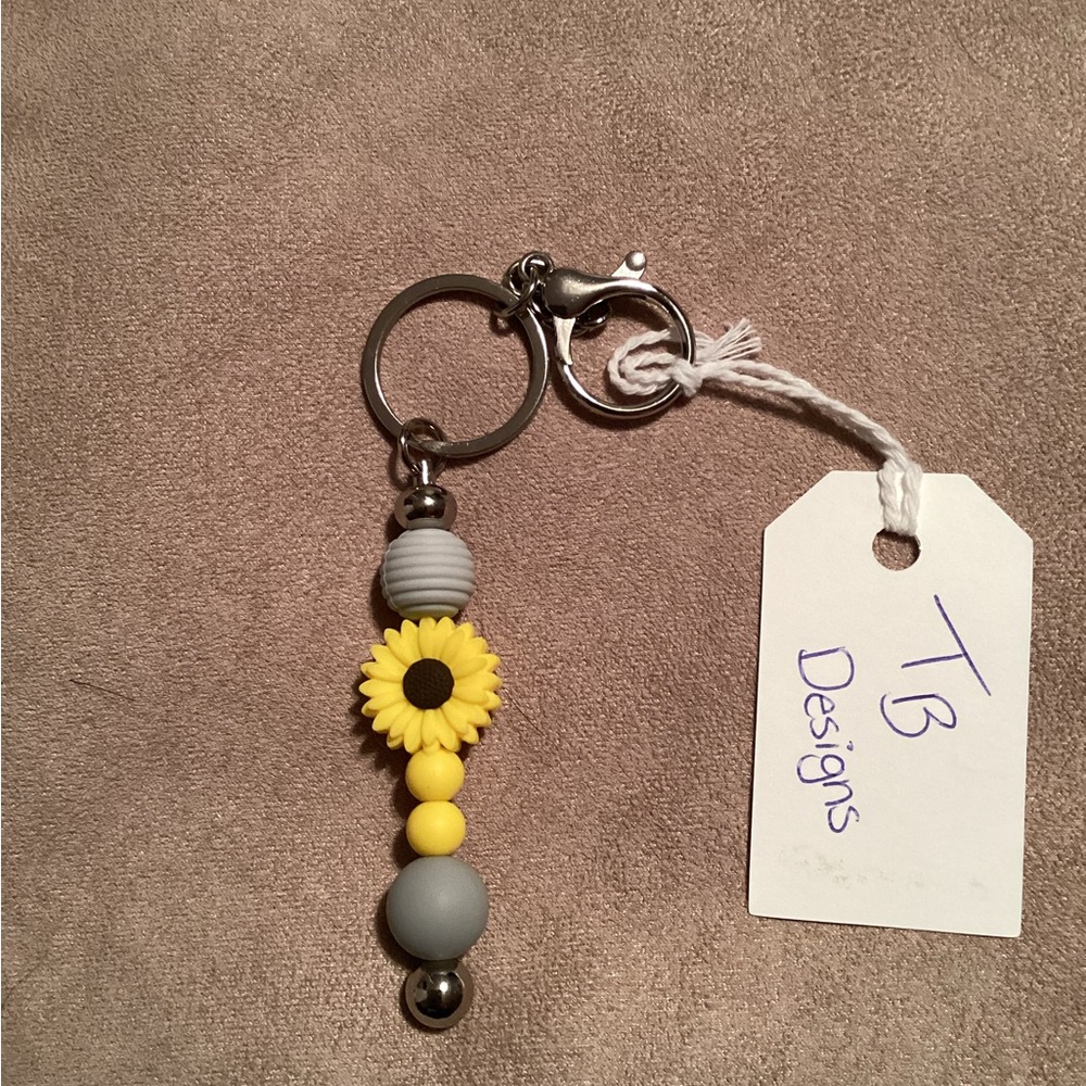 Handmade silver keychains